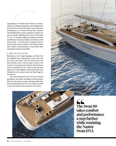 Ocean Pacific article Swan 80 3