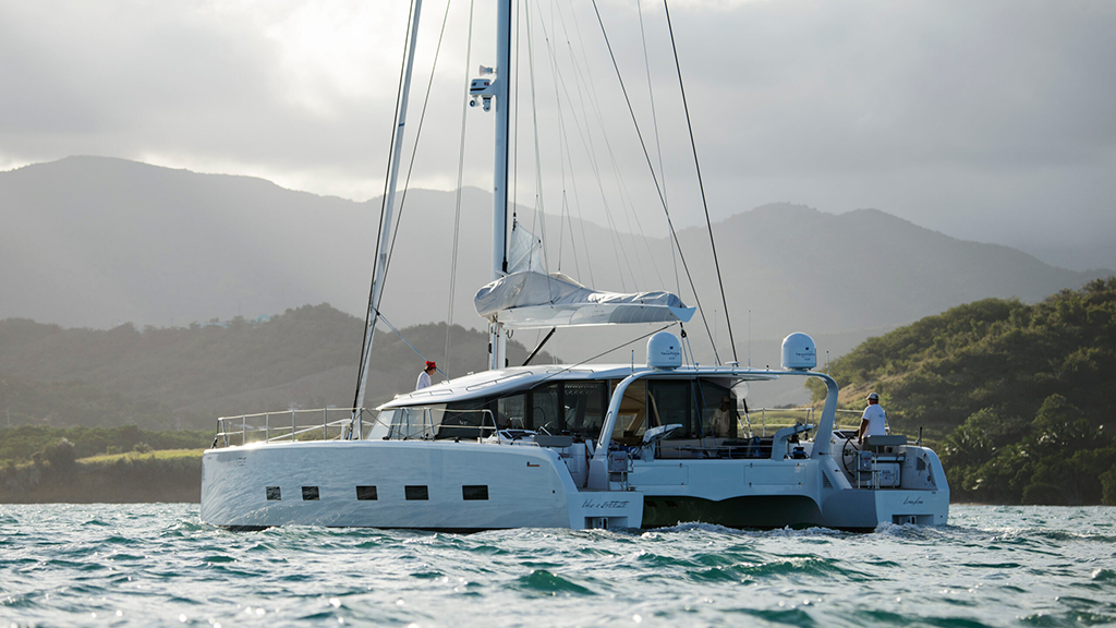 Catamaran design German Frers