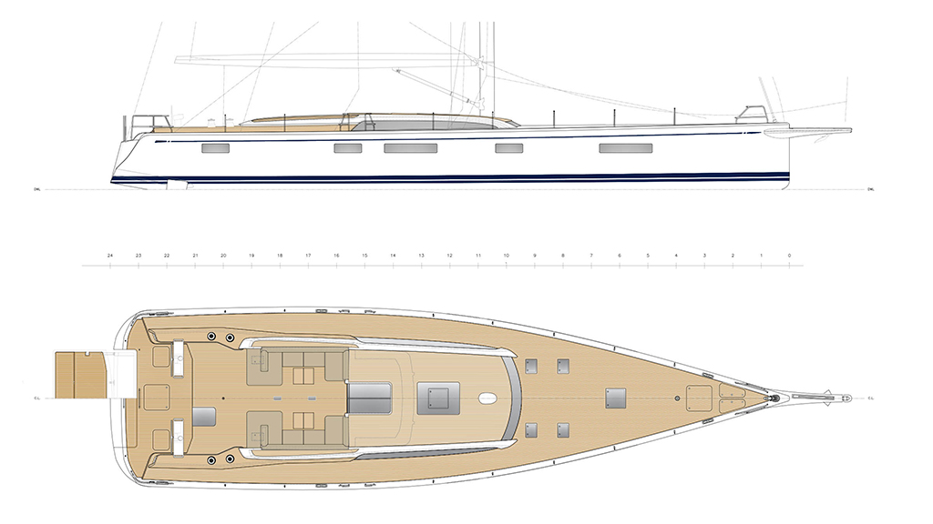 Swan 80 profile Frers Design2